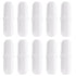 Magnetic Stir Bars,10 Pcs PTFE Magnetic Stirrer Mixer Stir Bar, 20 mm/ 0.8 Inch White Laboratory Stirrer Mixer Bar (10)...