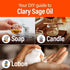 H’ana Clary Sage Essential Oil for Diffuser - 100% Natural Clary Sage Oil Essential Oil - Clary Sage Essential Oil for Skin, Hair & Aromatherapy (...