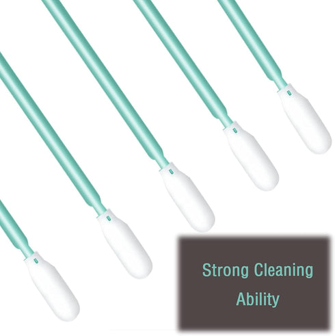 200 Pcs Foam Swab Cleaning Swab Foam Tips, 6.4 Inch Multi-Purpose Foam Cleaning Swabs for Gun, Painting, Crafts, Electronics, Printer, Camera, Opt...