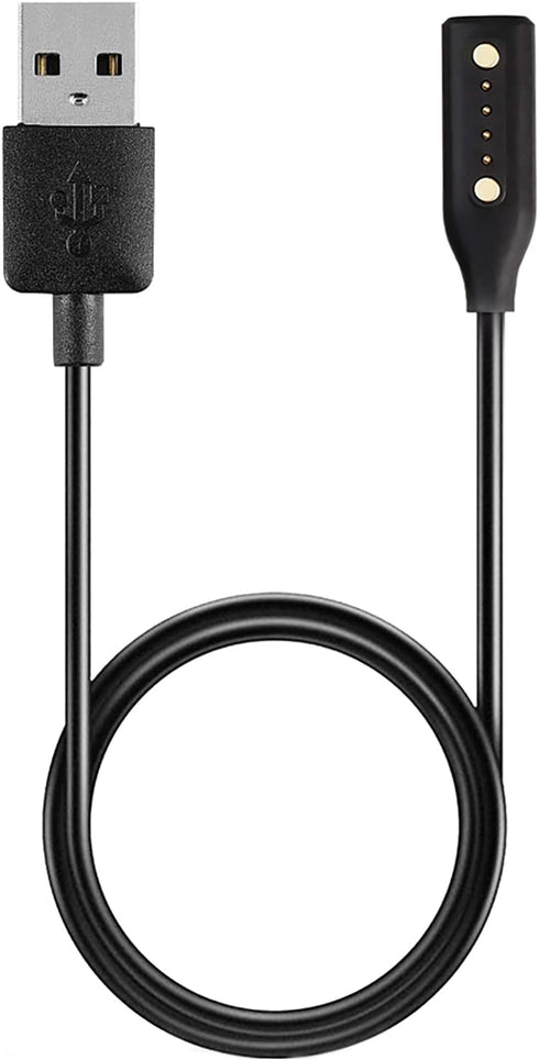 E ECSEM Charger Cable, USB Type A, 80cm, for Bose Frames Alto S/M M/L, Rondo, Soprano and Tenor - 2Black...