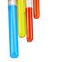 Othmro 100Pcs Clear Plastic Test Tubes with White Caps, 12mmx75mm Mini Test Tubes with Lids, for Jewelry Seed Beads Powder Spice Liquid Experiment...