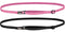 Hipsy Women's Elastic & Adjustable Running Headband Multi Pack (Black & Pink Elastic 2pk)...