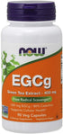 NOW Supplements, EGCg Green Tea Extract 400 mg, Free Radical Scavenger*, 90 Veg Capsules...