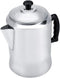 Serlium Aluminum Alloy Coffee Percolator Coffee Maker Pot Percolator Tea Kettle Stove Top Coffee Percolator with Lid for Home Outdoor...