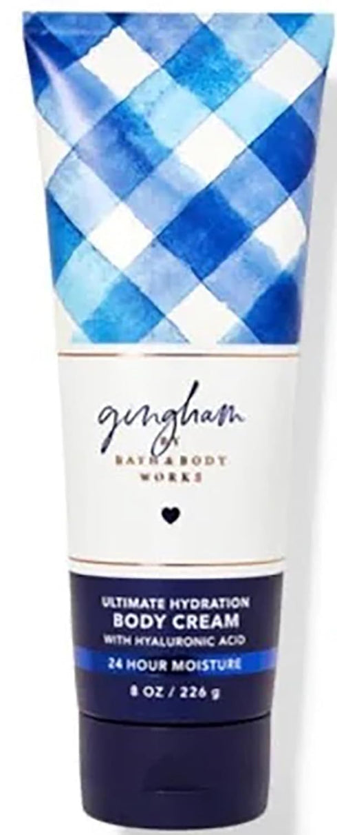 Bath & Body Works Gingham Ultimate Hydration Body Cream Gift Set For Women, 8 Fl Oz (Gingham)...