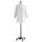 Medline Women's Staff Length Lab Coat, Poly/Cotton Blend, Button Up, with Pockets, for Clinics, Doctors, Lab Techs, Professional, White, Size 6...