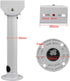 CCTV Security Camera Mount Bracket, Adjustable Universal Camera Wall Mounting Bracket for CCTV Security Camera/I Mount/Dome Camera/IP Camera/11.8i...
