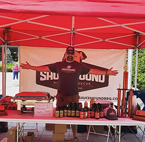 Saucehound Championship Recipe BBQ and All Purpose Seasoning Spice Rub, Perfect & Balanced Taste, Competition Barbecue Flavor (Naughty Dog, 5.82 O...