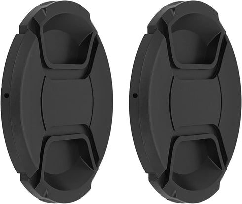 SIOTI 86mm Lens Cap, 2 Packs + 1 Piece Cleaning Wiper, Model:LC-86, Compatiable with Camera Lens & Lens Filter & Filter Adapter Ring etc.(86mm)...