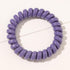No Crease Coil Hair Ties 20 Pieces Traceless Spiral Hair Ties No Damage Phone Cord Hair Ties Elastics Hair Coils Plastic Hair Bands Spiral Bracele...