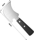 Hanaive 2 Pcs One Handed Gadgets Rocker Knife for Disabled, Disabled Products for Adults, Curved Steak Knife, Easy Hold Utensil for Chopping Limit...