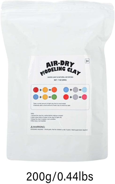 Modeling Clay for Kids, VANJETO Molding Magic Clay for Kids Air Dry, Super Soft Clay for DIY Slime, Ultra Light Air Dry Modeling Clay for Toddlers...