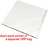 20 Pieces 7 mil Square Mylar Sheet Blank Stencils 6×6 inch Templates for Cricut and Silhouette Machines...