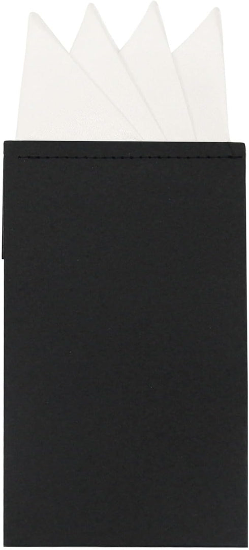 Mantieqingway Prefolded Pocket Squares for Men,Masculine Polyester Suit Handkerchiefs Pocket Hankies for Wedding Party...