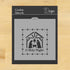 O Holy Night Nativity Scene Cookie and Craft Stencil by Designer Stencils...