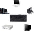 Arabic Keyboard, Wired Mini Portable Keyboard, USB Interface for Desktop Computer 78 Keys, Ultra-Thin Mini Industrial Silent Business Wired Keyboa...
