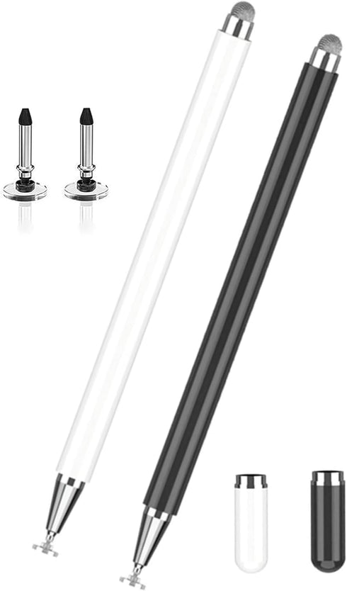 2 Pcs Stylus Pen Replacement for Samsung Galaxy Tab A9 Plus/A9/A8/A8 Plus/A7 Tablet/iPad/Microsoft/Surface/AMZ Fire Android Tablet All Touchscreen...