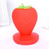 Strawberry Night Light, Cute Silicone Strawberry Lamp, LED Cute Night Light, Bedside Color Changing Lamp, 3 Modes Touch for Birthday, Christmas...