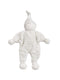 Organic Cotton Baby Buddy Lovey Grey Stripes Toy...