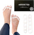 Natural Toe Spacers & Separators, Fast Pain Relief from Hammertoe & Bunions | Food Grade Silicone Toe Stretchers Used for Walking, Running & Yoga ...