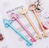 40 Pieces Novelty Key Style 0.5 mm Gel Ink Pen, Magnolora Creative Office Stationary School Supplies Fine Point Ballpoint Black Ink Gel Pen, Rando...