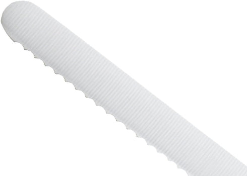 Mercer Culinary Millennia Colors 8-Inch Offset Wavy Edge Bread Knife, Blue...