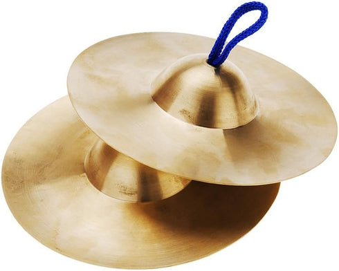Andoer 15cm/5.9in Mini Small Kids Children Copper Hand Cymbals Gong Band Rhythm Beats Percussion Musical Instrument Finger Cymbals...