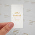 Talented Kitchen 140 Pack of Minimalist Spice Jar Labels, Preprinted, Water Resistant Stickers (Gold Text)...