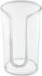 iDesign Paper & Plastic Disposable Cup Dispenser for Bathroom Countertops, The Clarity Collection – 3” x 3” x 5”, Clear...