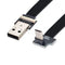 chenyang Micro USB Flat Cable USB 2.0 Male to Micro USB Male 90 Degree UP Angled Ribbon Flex Extension Cable Adapter 0.5M...