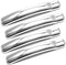 Ultra Chrome Door Handle Covers Compatible with Classic 1999-2007 Chevrolet Silverado 1500 2500 3500 / Sierra 1500 2500 3500 / Tahoe/Suburban/Yuko...