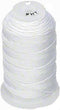 Simply Silk Beading Thread Cord Size FF White 0.015 Inch 0.38mm Spool 115 Yards for Stringing Weaving Knotting...