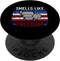 American Smoker Patriotic BBQ 4th july PopSockets Standard PopGrip...