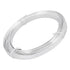 BENECREAT 16.5 Feet 10mm Wide Flat Jewelry Craft Wire 18 Gauge Aluminum Wire for Bezel, Sculpting, Armature, Jewelry Making - Silver...