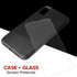Case-Mate - iPhone XS Case + Glass Screen Protector Bundle - TOUGH - iPhone 5.8 - Matte Black......