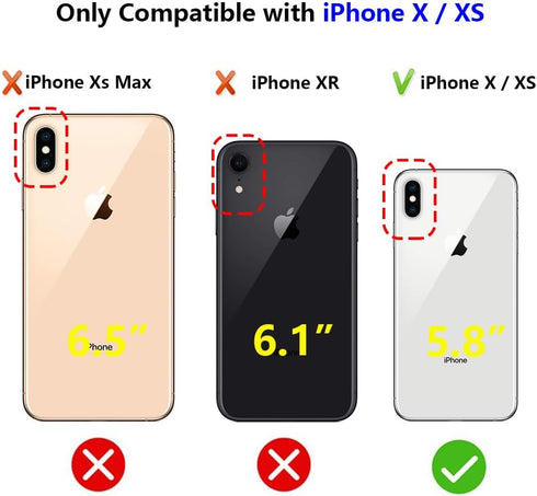 JIAXIUFEN Compatible iPhone X iPhone Xs Case Gold Sparkle Glitter Marble Slim Shockproof Flexible TPU Soft Case Silicone Cover Phone Case Pink Pur...