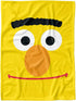 LOGOVISION Sesame Street Lightweight Baby Blanket, 30"X40", Bert Face Unisex for Infants Girls & Boys...