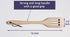 Long Handle Slotted Wooden Spoon 16 inch – European Made Heavy Duty Large Wooden Spatula & Stir Paddle – 100% Natural Solid Hardwood – Healthy and...