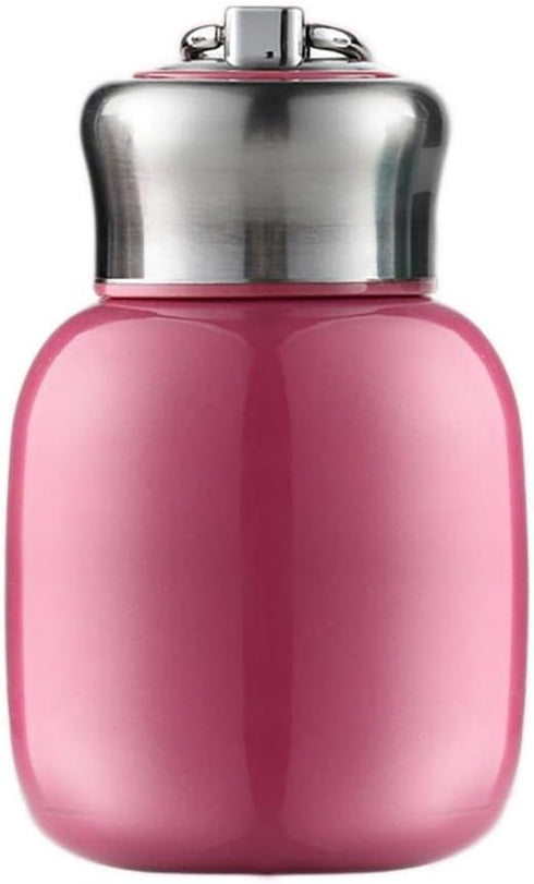 Mini 7 oz Stainless Steel Water Bottle, Small Vacuum Insulated Water Bottle Leak Proof Sport Tumbler Cup Hot and Cold Water Bottle for Women Girls...