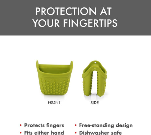 Dexas PinchMitt Silicone Oven Mitt, Green...