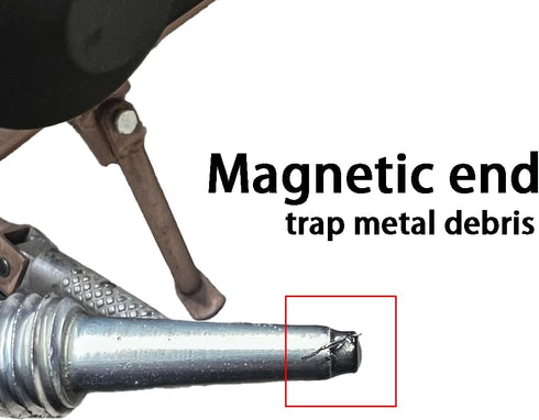 JMCHstore Aluminum Alloy Magnetic Oil Dipstick for Predator 212 Coleman 196cc Mini Bike Ghost 224cc Engine, KT196 Go Kart, BT200X CT200U EX, Baja ...