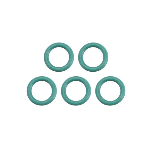 uxcell Fluorine Rubber O-Rings, 6mm OD 4mm ID 1mm Width FKM Seal Gasket for Machinery Plumbing, Green, Pack of 5...
