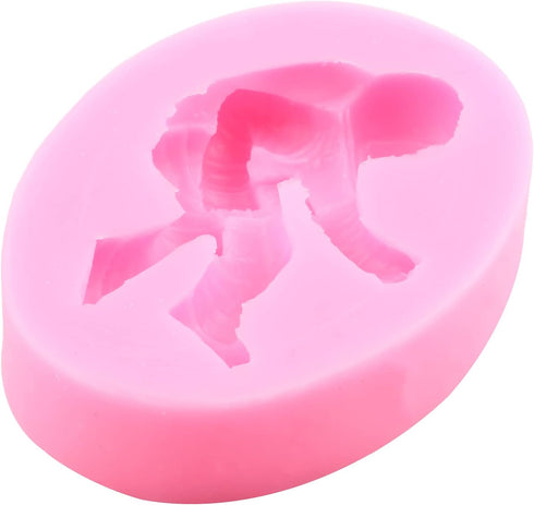 Mujiang Spaceship Astronaut Fondant Molds Rocket Robotics Space Spacecraft Airplane Silicone Molds For Baby Birthday Cake Decorating Cupcake Toppe...