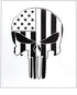 OBUY Punisher Skull Stencil for Painting on Wood, Walls, Fabric, Airbrush, More | Reusable 12 x 14 inch Mylar Template...