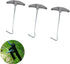 3 Pcs Outdoor Tent Peg Puller Extractor with Plastic Handles, Portable Tool for Camping and Other Outdoor Activities...