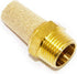 Joywayus Air Pneumatic Muffler Long Exhaust Muffler 3/8" NPT Male Brass Flow Control Silencer Air Fitting(Pack of 2)...