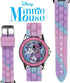 Accutime Kids Disney Minnie Mouse Unicorn Analog Quartz Time Teacher Wrist Watch with Pink Bezel, Cotton Candy Strap for Toddlers, Girls & Boys to...
