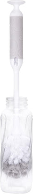 Ubbi Baby Bottle Brush Set, Bottle Brush and Nipple Brush, Baby Cleaning Essentials, Gray...