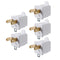 3-2 Prong Adapters Grounding Converters-TENINYU ETL Adapter 5-pack for Outlets Electrical Household Workshops and Other Appliances...