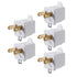 3-2 Prong Adapters Grounding Converters-TENINYU ETL Adapter 5-pack for Outlets Electrical Household Workshops and Other Appliances...